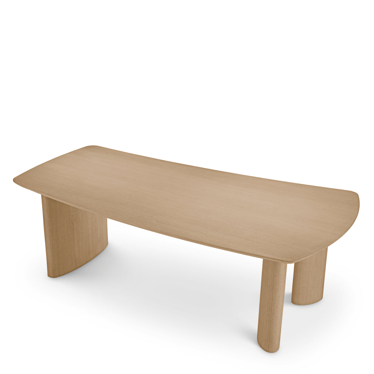 Table à manger en placage chêne naturel | Eichholtz Bergman S - vue d'ambiance | REMO-HOME