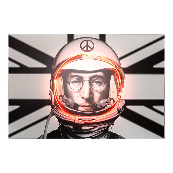 Sculpture néon Lennon Astronaut | Andrew Martin - vue principale | REMO-HOME