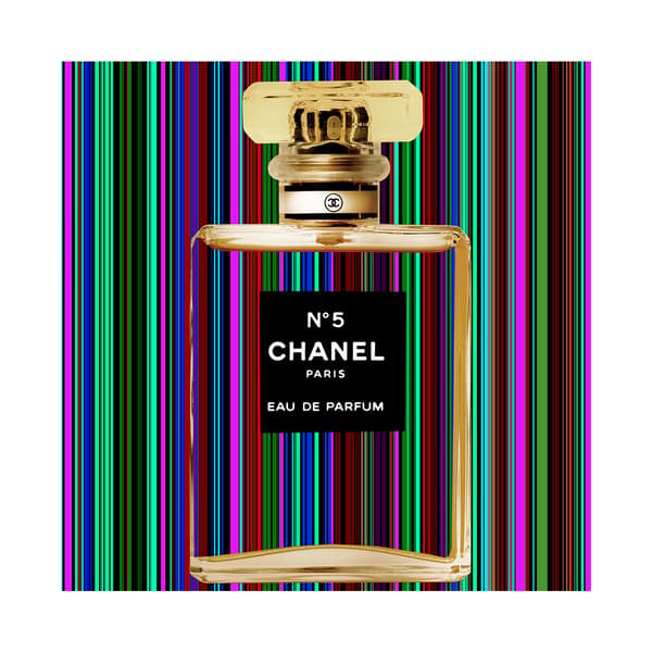 Œuvre d'art sur plexiglas Chanel Stripes Part 1 | Andrew Martin - vue principale | REMO-HOME