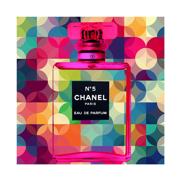Œuvre d'art sur plexiglas Mosaic Of Colour Chanel | Andrew Martin - vue principale | REMO-HOME