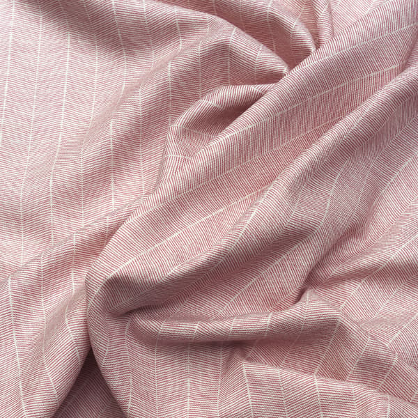 Tissu d'ameublement Furrow Pink | Andrew Martin - vue de détail | REMO-HOME
