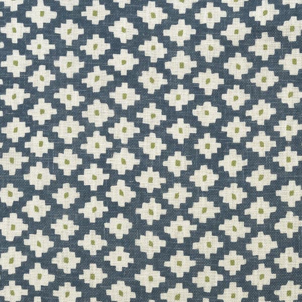 Tissu d'ameublement Maze Denim | Andrew Martin - vue principale | REMO-HOME