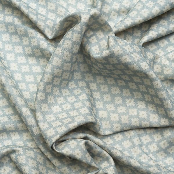 Tissu d'ameublement Maze Sky | Andrew Martin - vue de détail | REMO-HOME