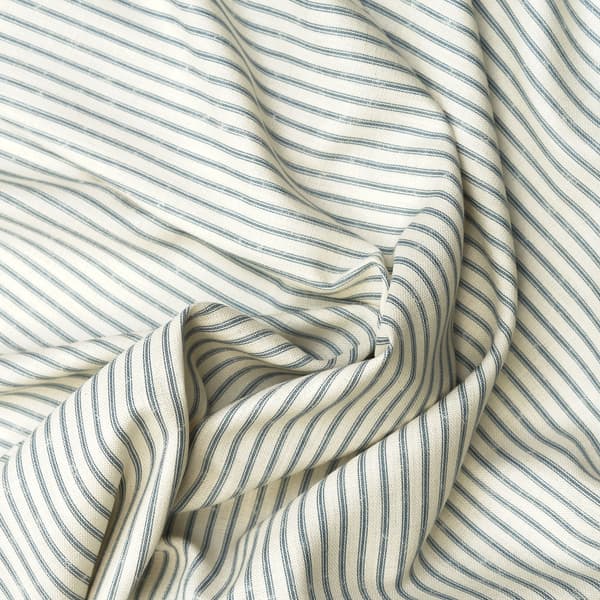 Tissu d'ameublement Picket Denim | Andrew Martin - vue de détail | REMO-HOME