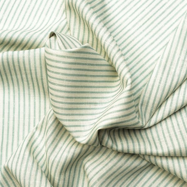 Tissu d'ameublement Picket Turquoise | Andrew Martin - vue de détail | REMO-HOME