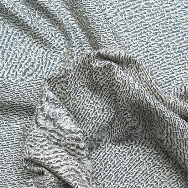 Tissu d'ameublement Pollen Denim | Andrew Martin - vue de détail | REMO-HOME