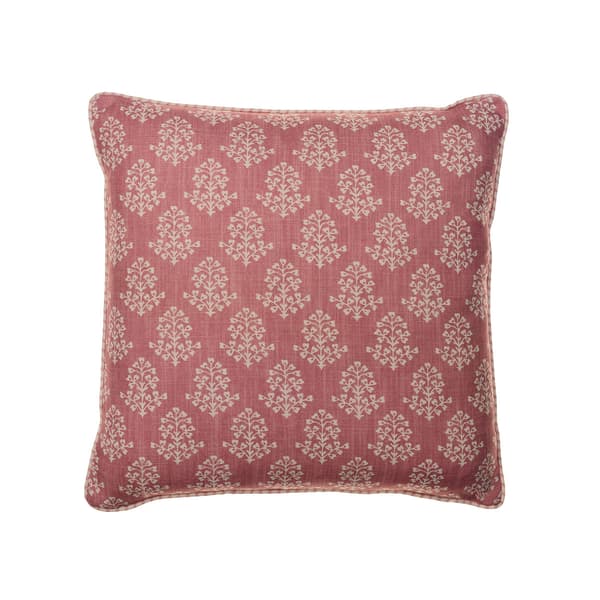 Coussin décoratif Sprig Pink Plumes durables | Andrew Martin - vue principale | REMO-HOME