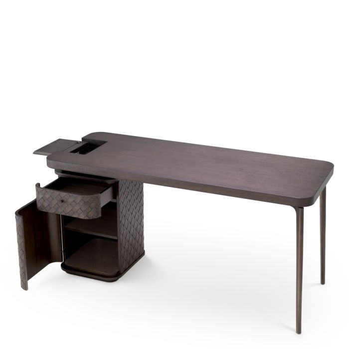 Bureau en chêne tressé | Eichholtz Fiji