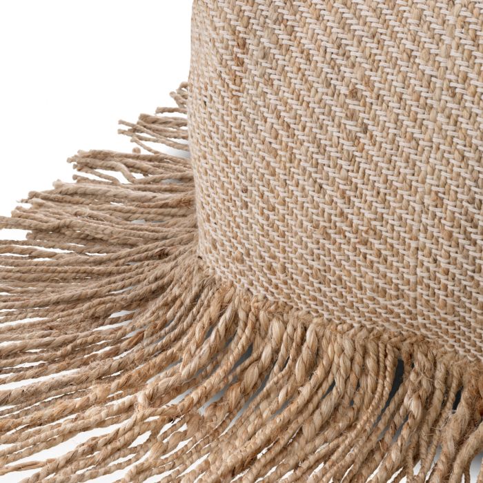 Pouf en jute beige | Eichholtz Vieste