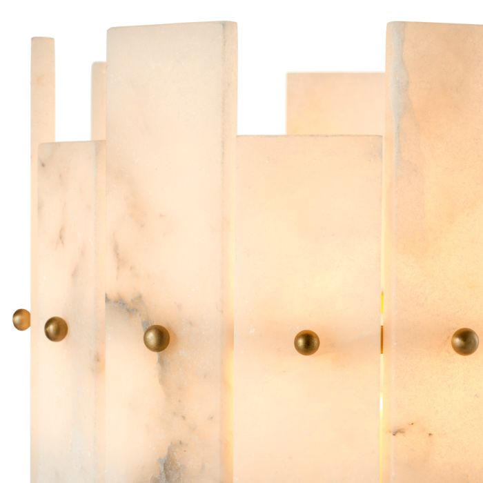 Photophore doré en albâtre | Eichholtz Ruby