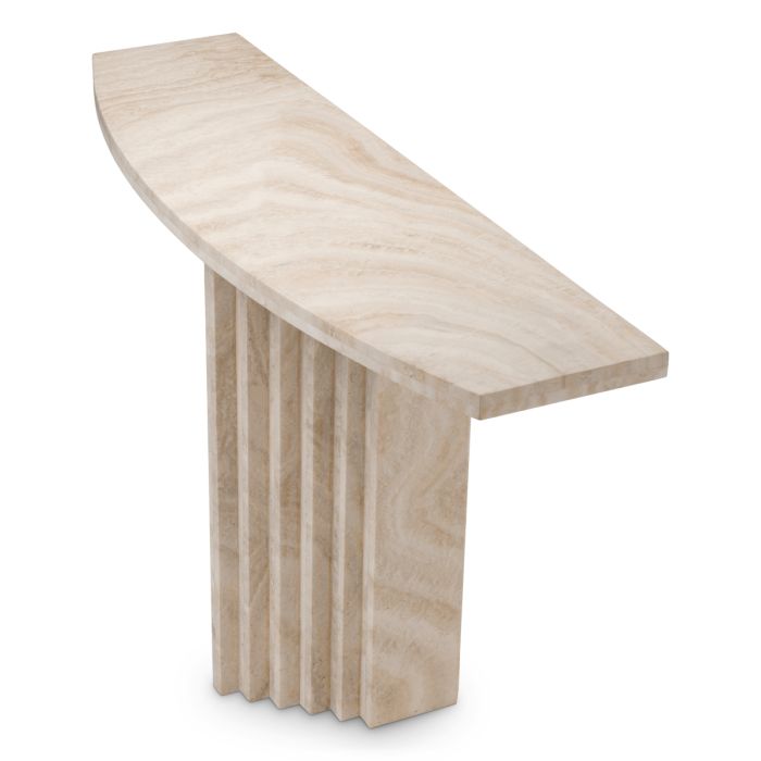 Console en travertin | Eichholtz Atzaro