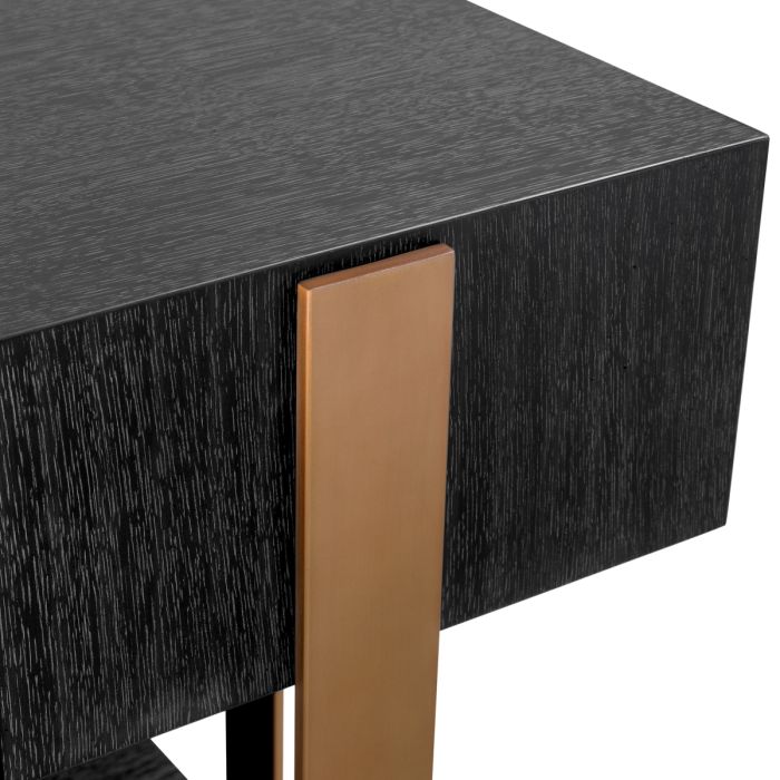 Console en chêne anthracite | Eichholtz Nerone