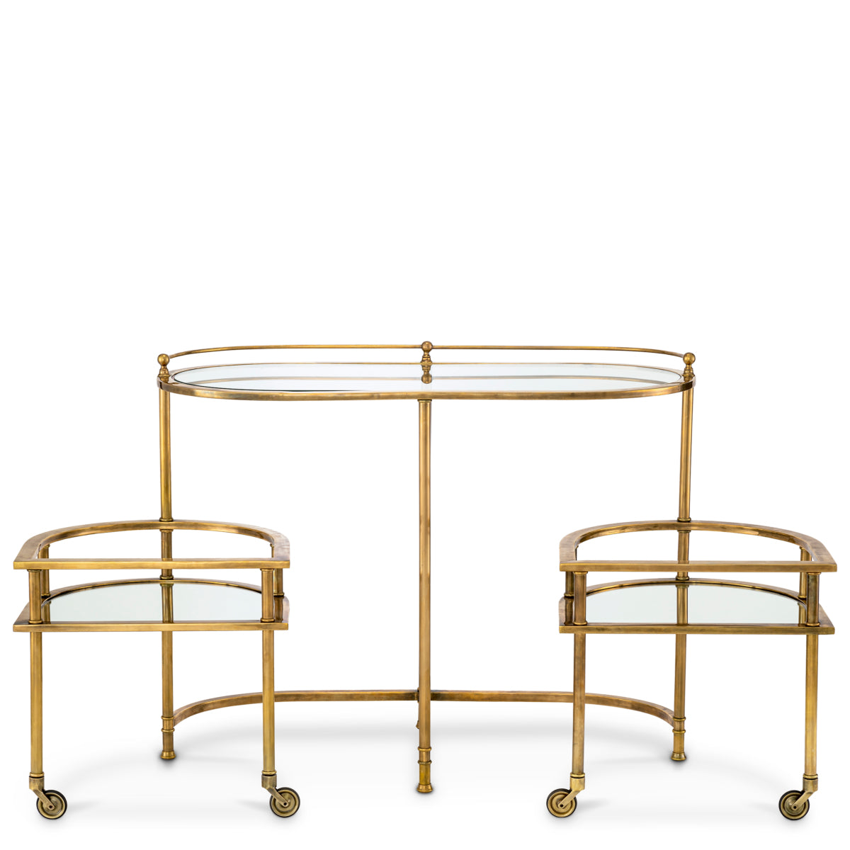 Chariot en laiton vintage | Eichholtz Lavalle - vue d'ambiance | REMO-HOME