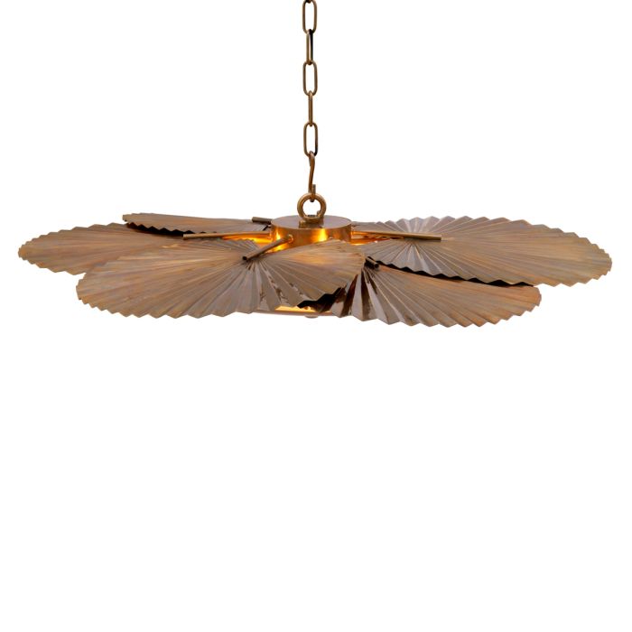 Lustre doré en laiton vieilli | Eichholtz Oriental