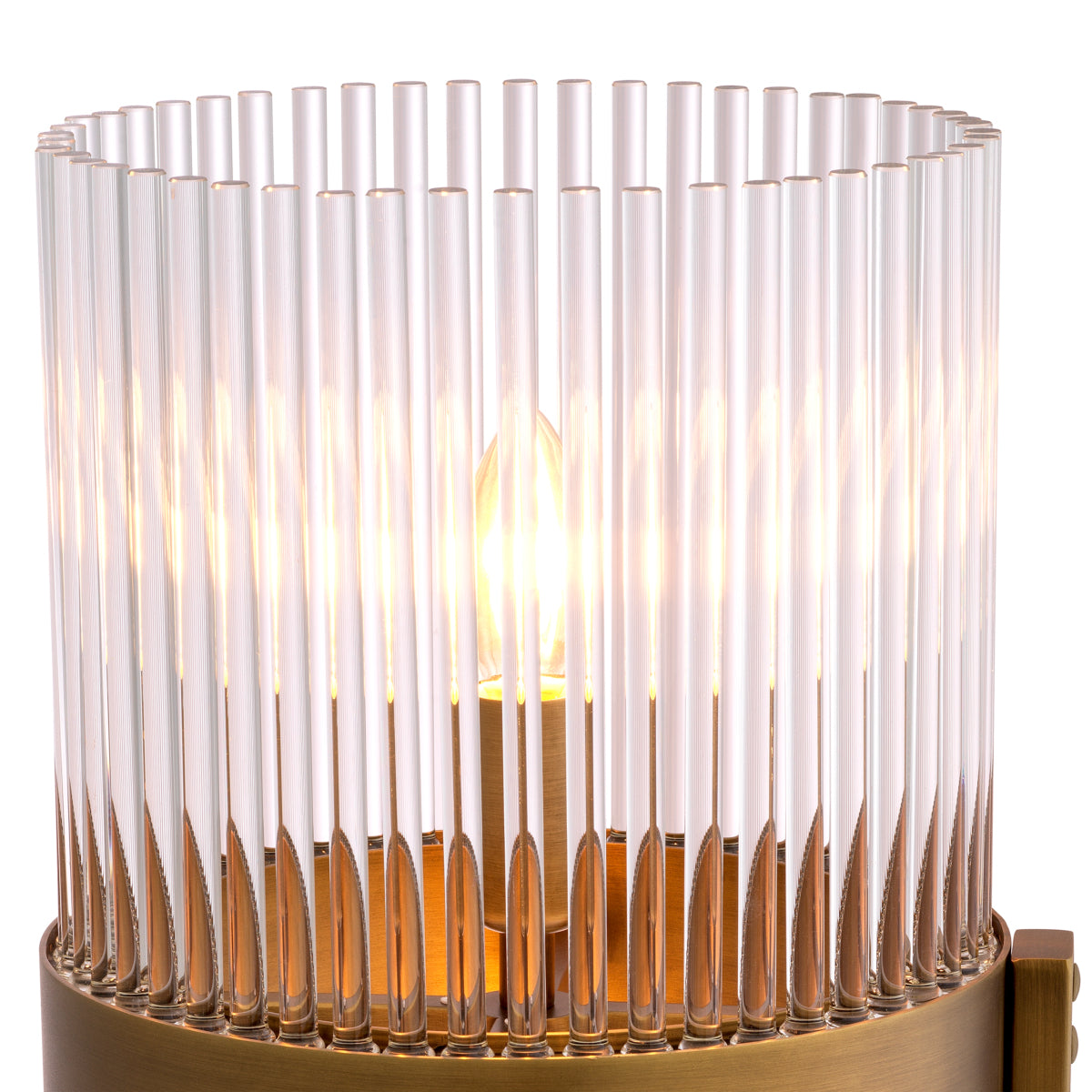 Lampe de table en laiton antique | Eichholtz Carnero - vue d'ambiance | REMO-HOME