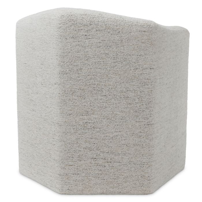 Fauteuil en tissu blanc cassé | Eichholtz Watertown