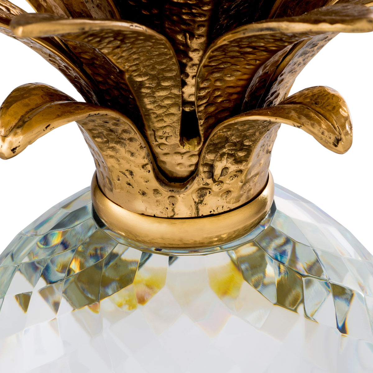 Objet en verre cristal | Eichholtz Pineapple - vue d'ambiance | REMO-HOME