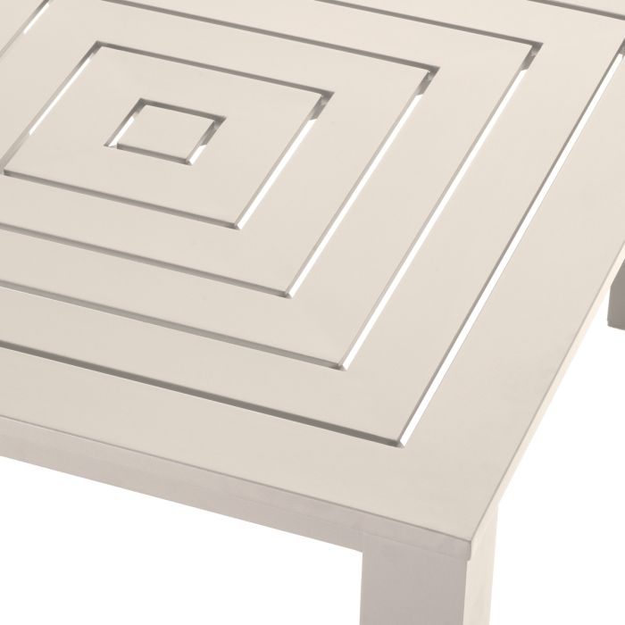 Table basse extérieur en métal sable | Eichholtz Vistamar