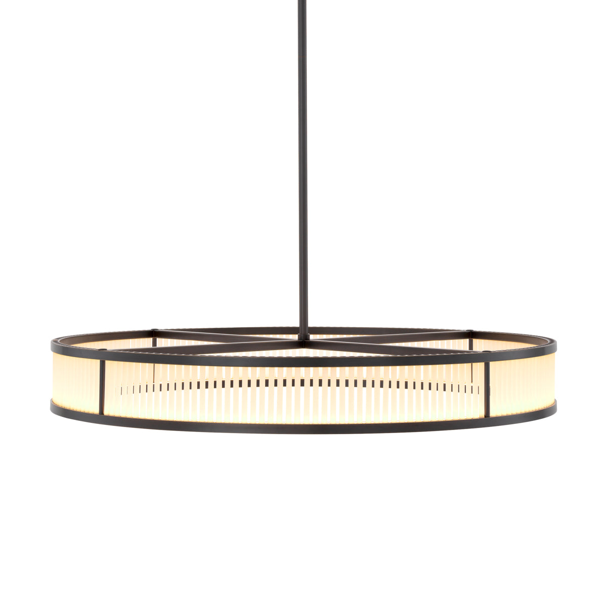 Chandelier en laiton antique 70 cm | Eichholtz Thibaud L - vue d'ambiance | REMO-HOME