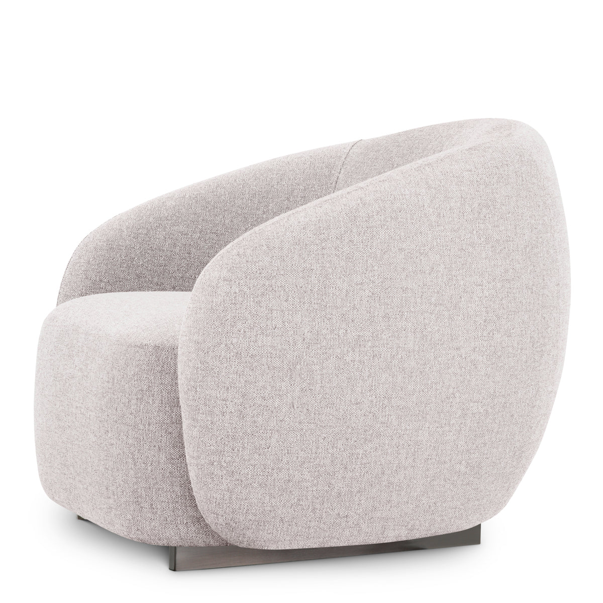 Chaise d'extérieur en tissu lucio sable | Eichholtz Brice - vue d'ambiance | REMO-HOME
