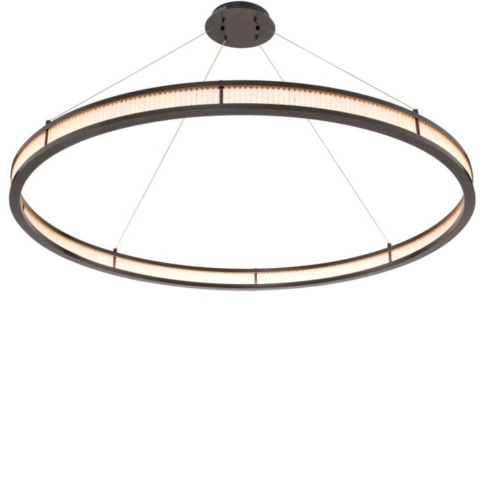 Lustre en bronze et en verre mat | Eichholtz Damien XL
