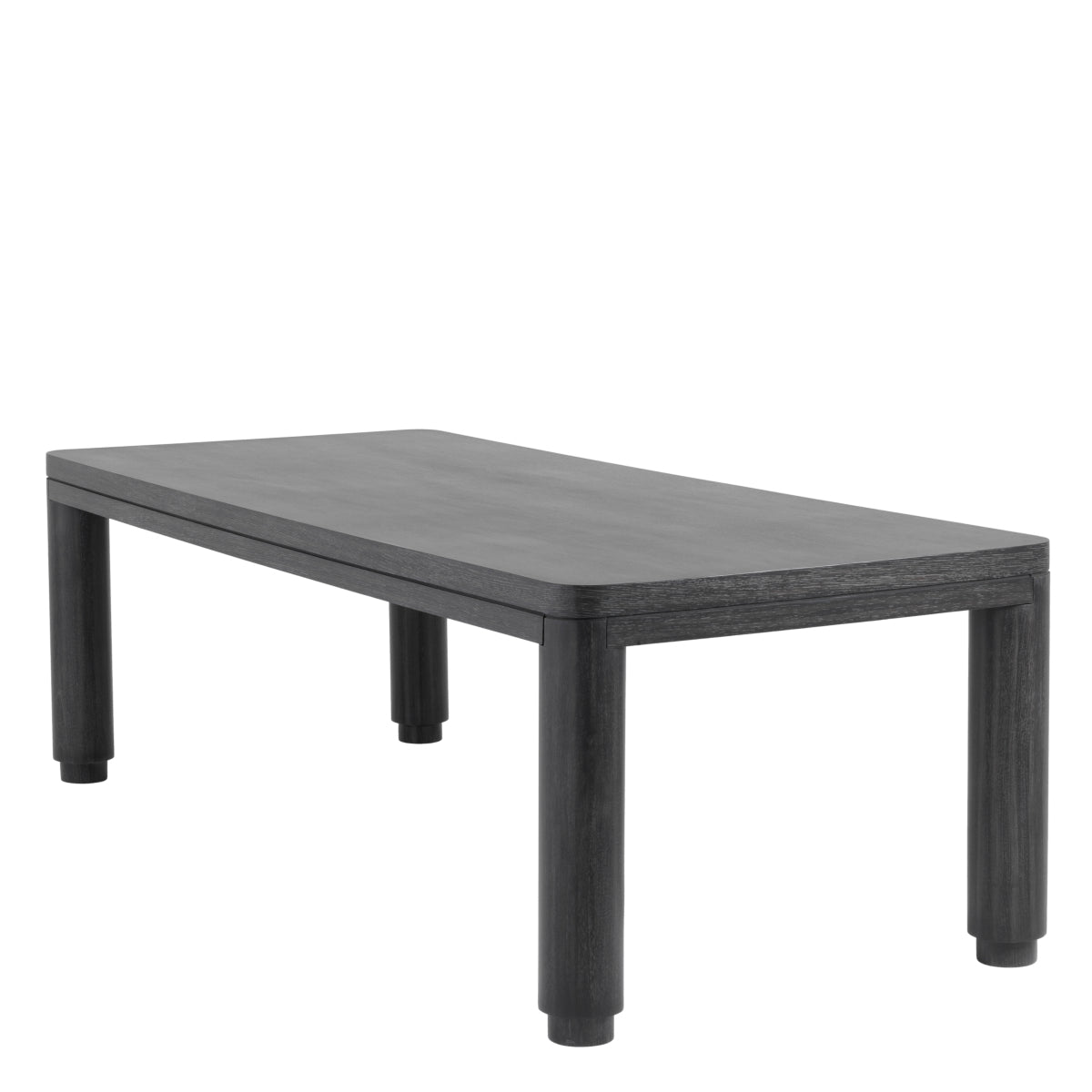 Table à manger en placage chêne gris anthracite | Eichholtz Atelier S - vue d'ambiance | REMO-HOME
