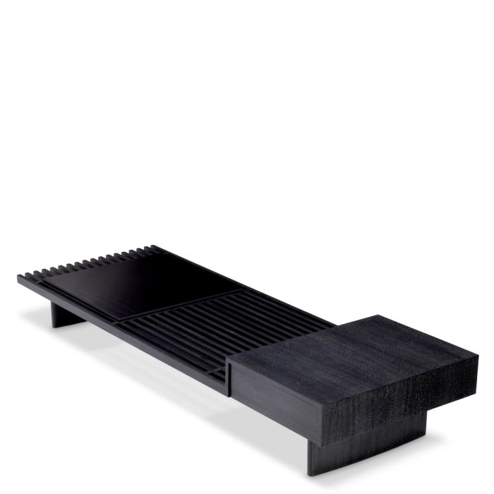 Table basse en chêne anthracite | Eichholtz The Crest