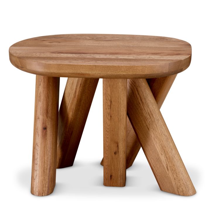 Table d'appoint en chêne marron | Eichholtz Bayshore