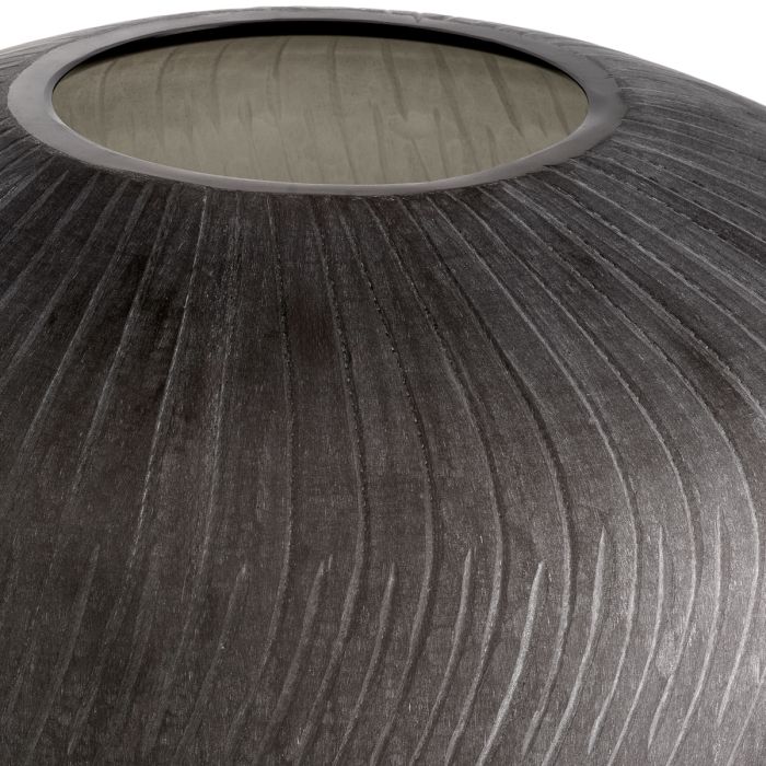 Vase en verre soufflé marron foncé | Eichholtz Tarlow
