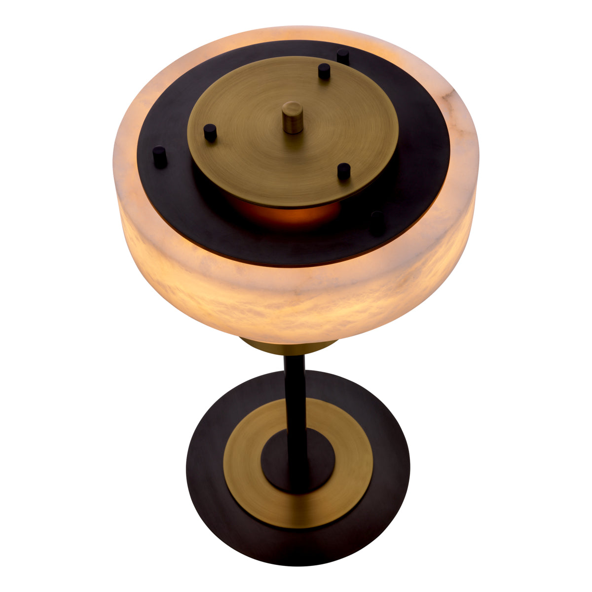 Lampe de table en laiton antique | Eichholtz Zereno - vue d'ambiance | REMO-HOME