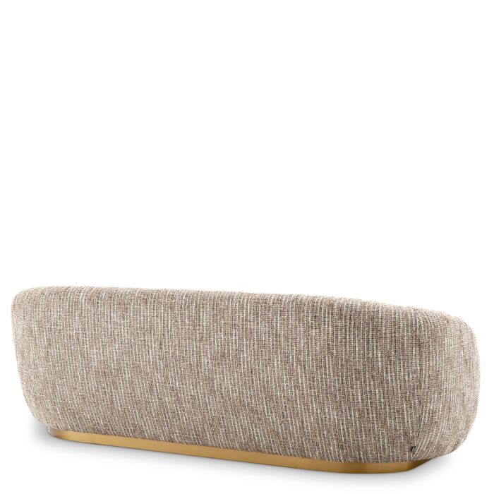 Canapé 2-3 places en tissu Mademoiselle beige | Eichholtz Brice