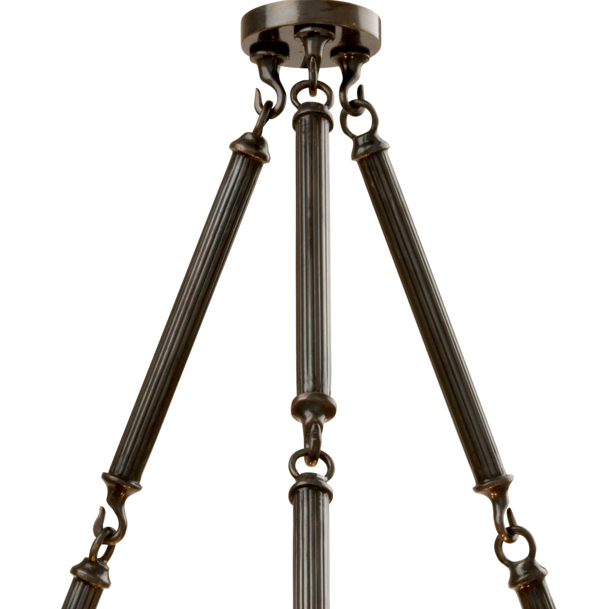 Chandelier en finition bronze accentué | Eichholtz Infinity - vue d'ambiance | REMO-HOME