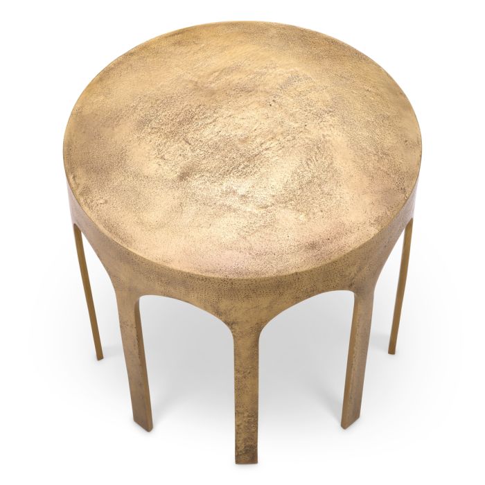 Table d'appoint en laiton vieilli | Eichholtz Gardini