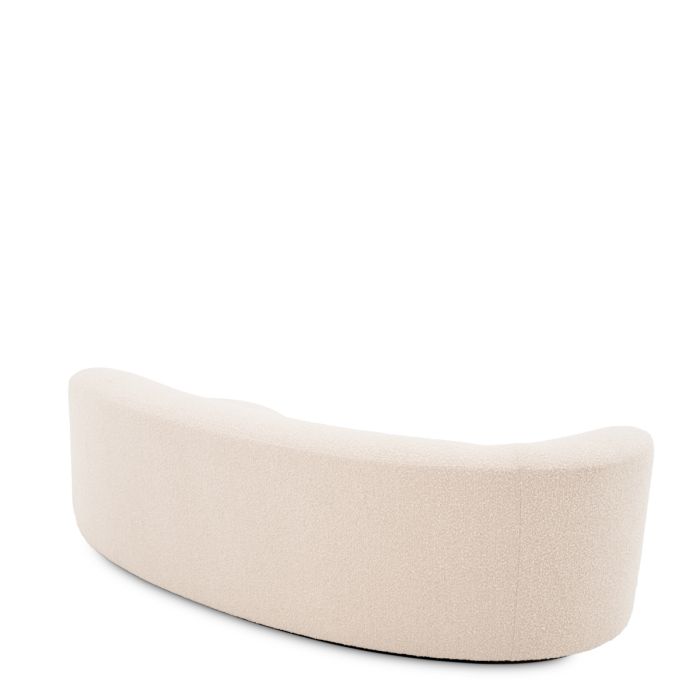 Canapé 2-3 places bouclé crème | Eichholtz Morten