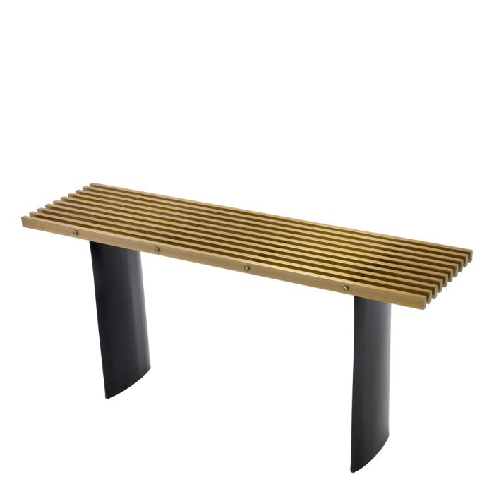 Console en laiton brossé | Eichholtz Vauclair