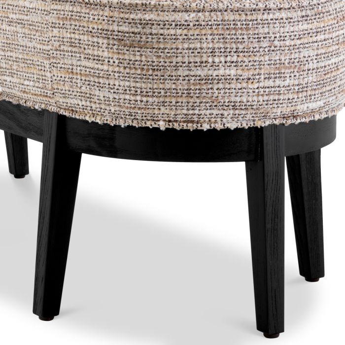 Banc en tissu Mademoiselle beige | Eichholtz Jarrett
