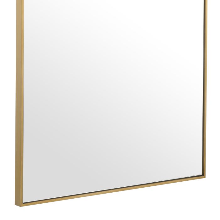Miroir rectangulaire en laiton brossé | Eichholtz Redondo XL