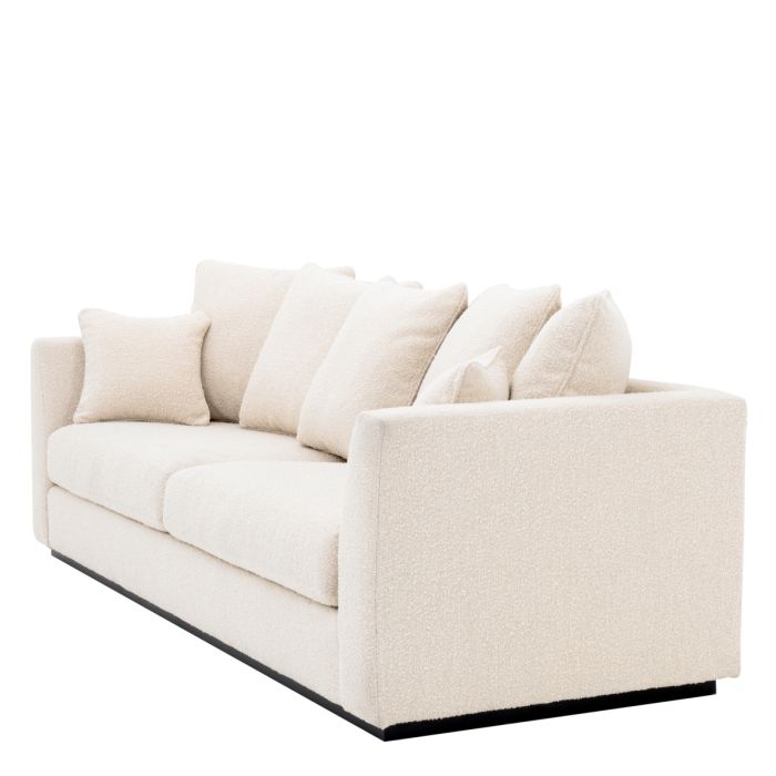 Canapé 2-3 places bouclé blanc | Eichholtz Taylor