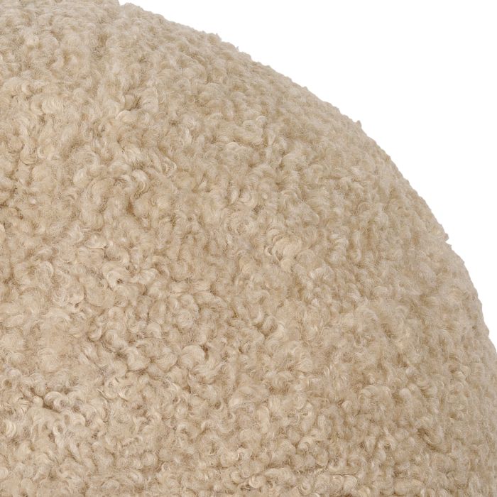 Coussin rond molletonné sable | Eichholtz Palla S