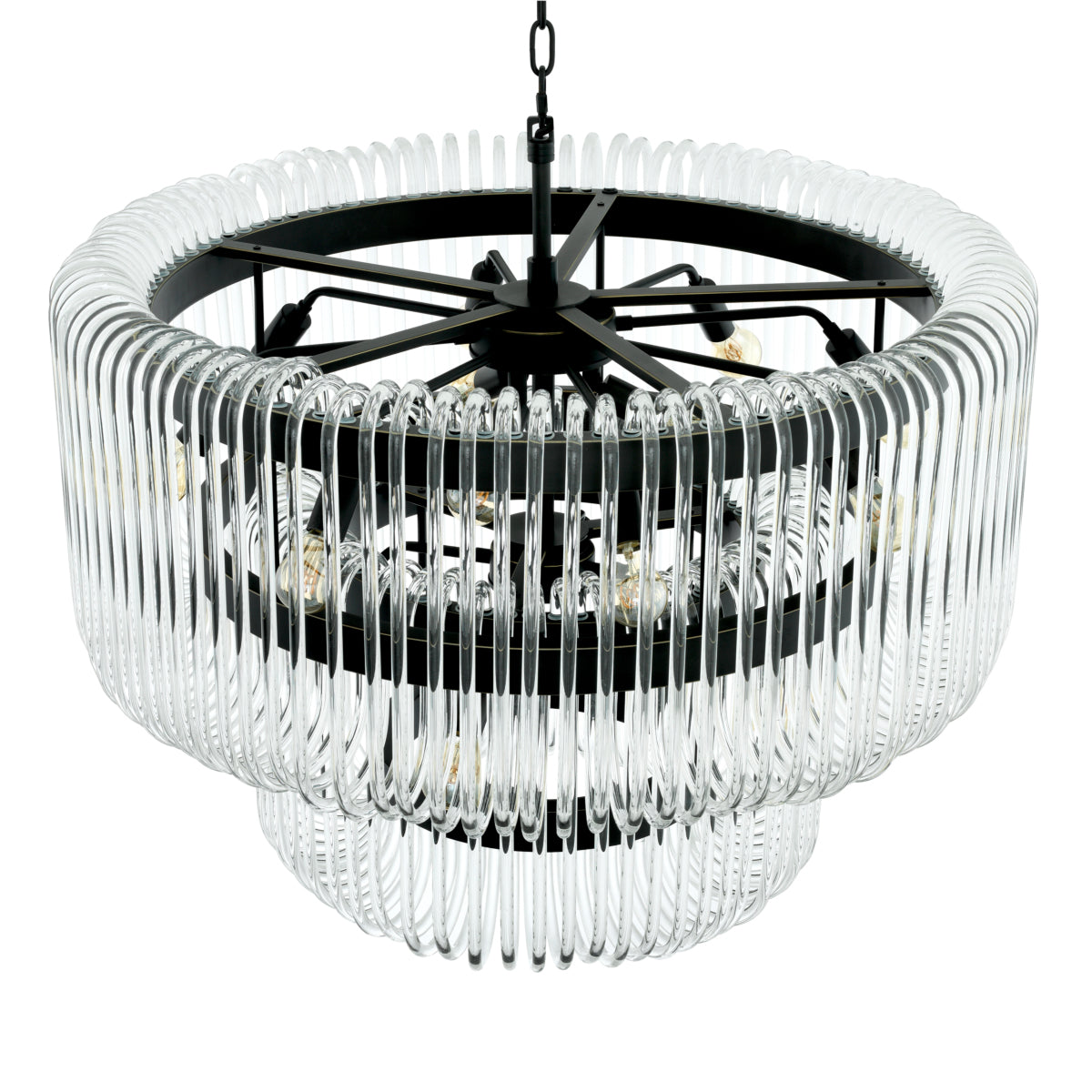 Chandelier en bronze | Eichholtz Sutton House - vue d'ambiance | REMO-HOME