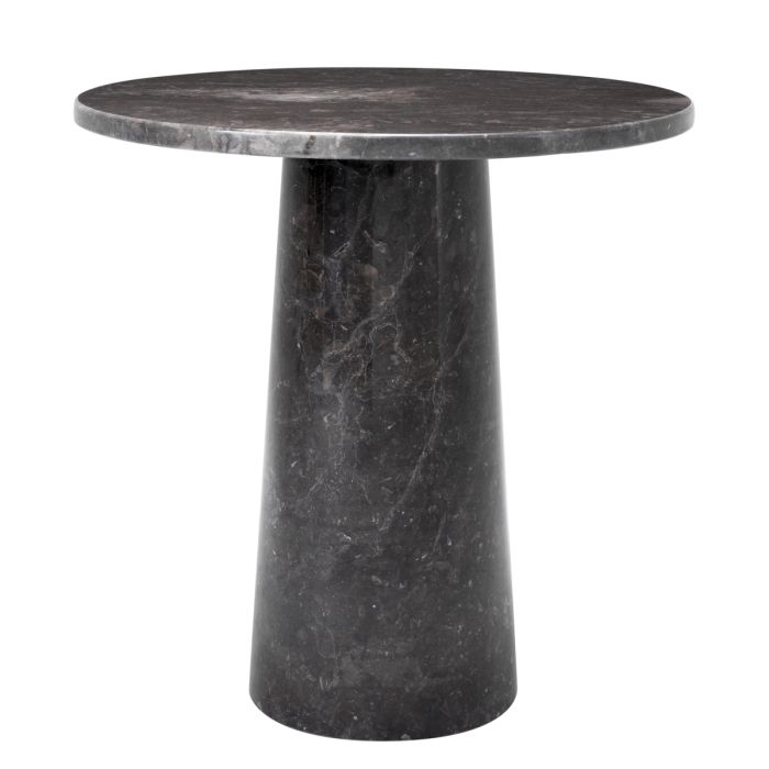 Table d'appoint en marbre gris | Eichholtz Terry