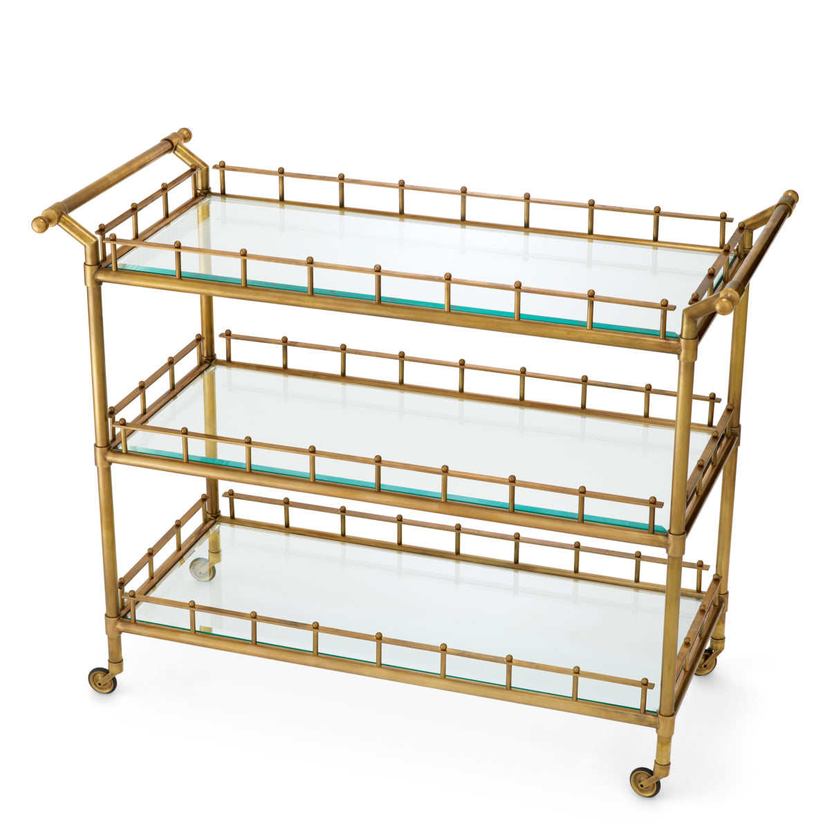 Chariot en laiton vintage | Eichholtz Scarlett L - vue d'ambiance | REMO-HOME
