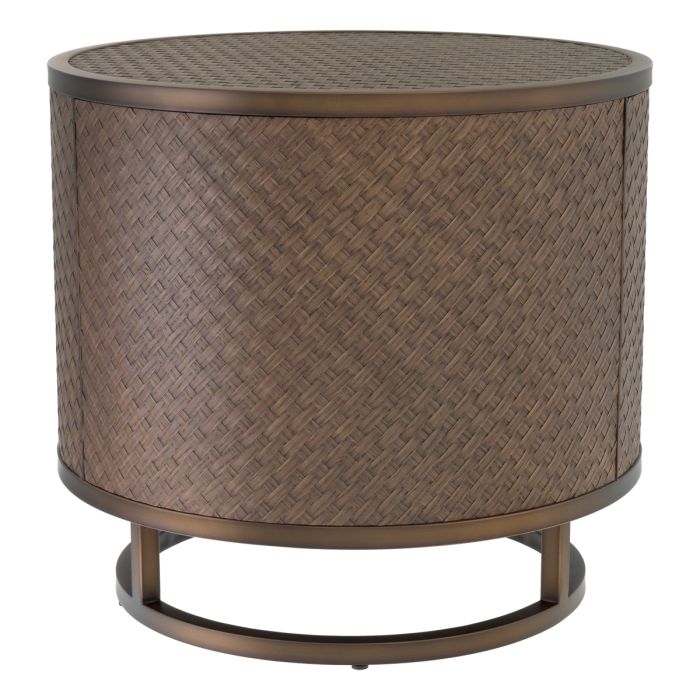 Table d'appoint en chêne tressé | Eichholtz Napa Valley