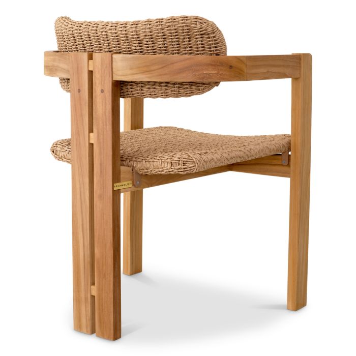 Chaise extérieure en teck | Eichholtz Donato