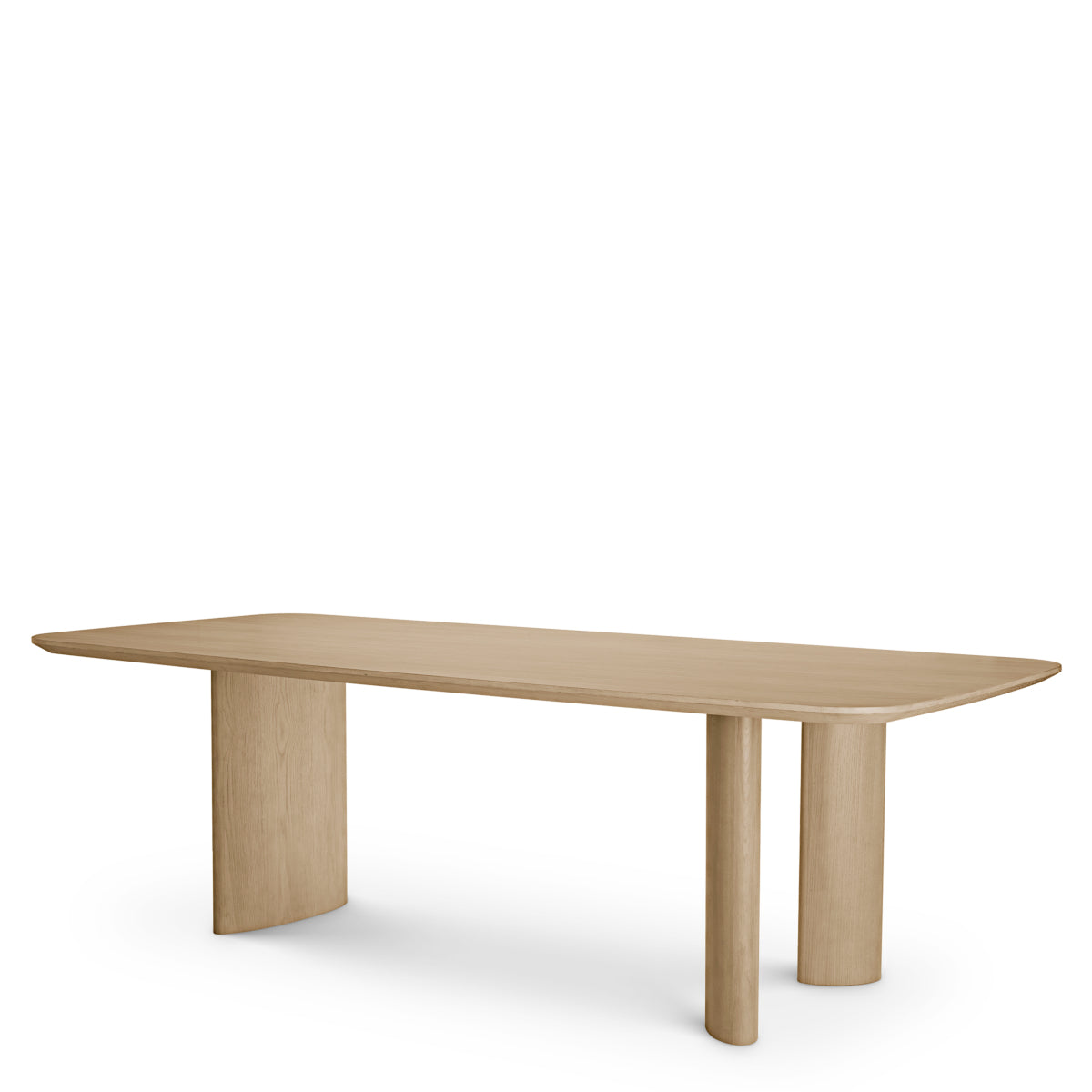 Table à manger en placage chêne naturel | Eichholtz Harmonie S - vue d'ambiance | REMO-HOME
