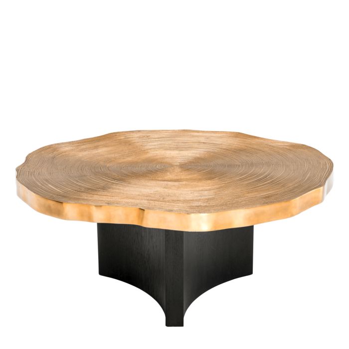 Table basse en laiton dorée (lot de 2) | Eichholtz Oaks