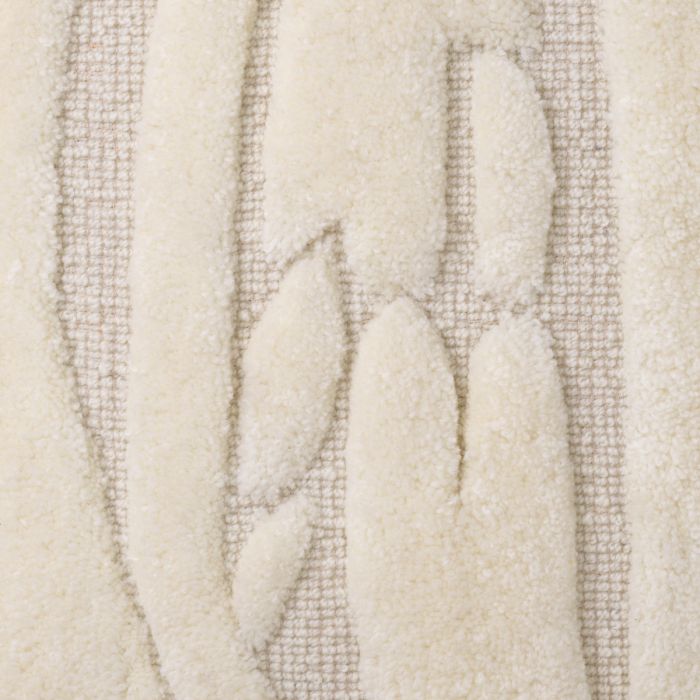 Coussin carré en laine ivoire | Eichholtz Zenon L