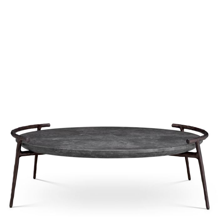 Table basse en marbre gris | Eichholtz Arca