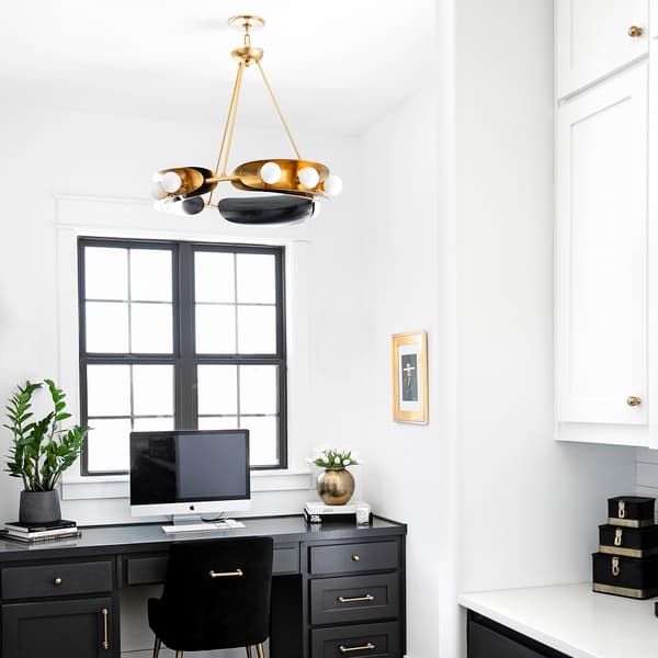 Plafonnier Hopper Chandelier | Andrew Martin - vue de détail | REMO-HOME