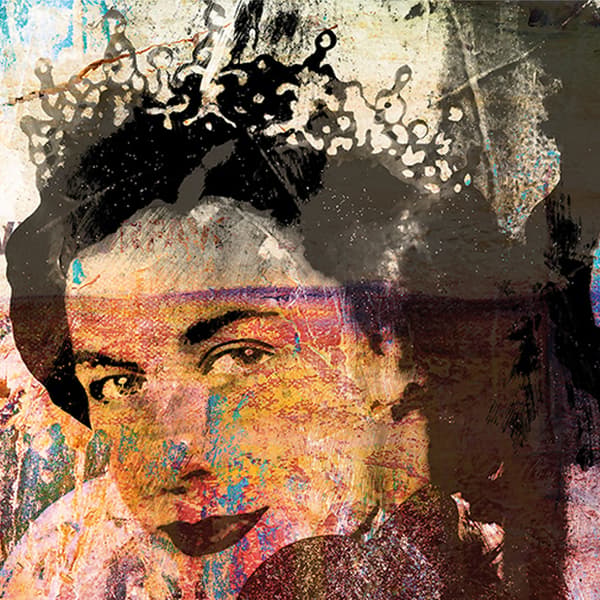 Œuvre d'art sur plexiglas Crown Sisters | Andrew Martin - vue principale | REMO-HOME